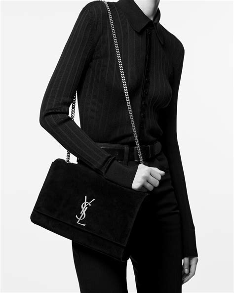 reversable ysl bag|YSL kate medium chain bag.